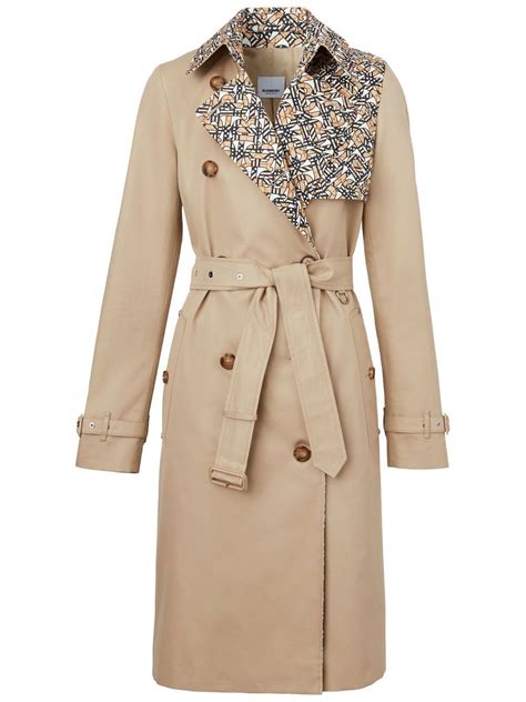 monogram burberry trench|burberry tb monogram.